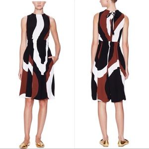 Kate Spade Rio Crepe Tie Back Dress，Size 2